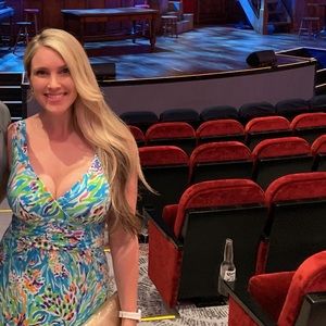 Lilly Pulitzer Dress Wrap Cinched Tank A Line Fit and Flare Sundress S EUC